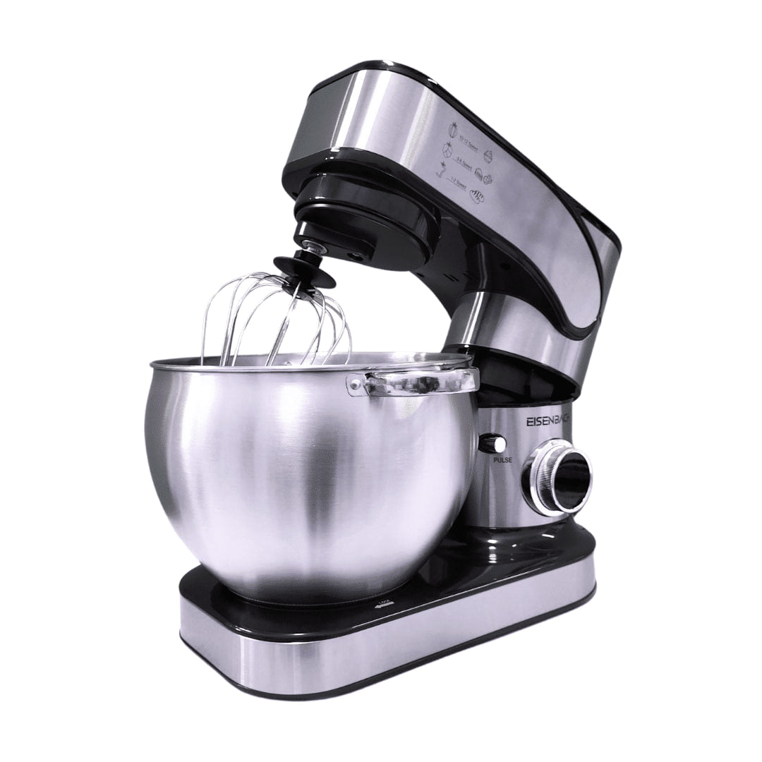 Amasadora Batidora Eisenbach 12 L – 12 Velocidades, Pantalla Táctil led, bol de 12L acero inoxidable, Potente Motor 2800W y Accesorios Incluidos.