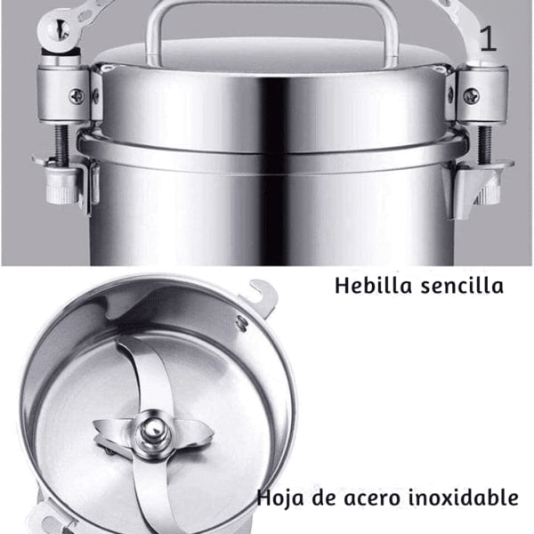 Molinillo eléctrico especias y frutos secos profesional 1000g/3000w