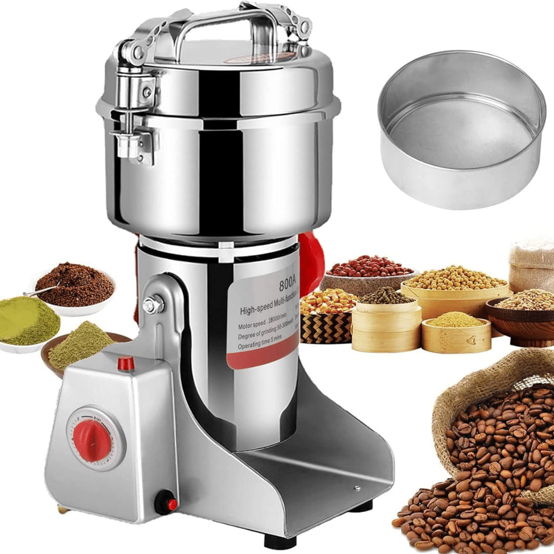 Molinillo eléctrico especias y frutos secos profesional 1000g/3000w