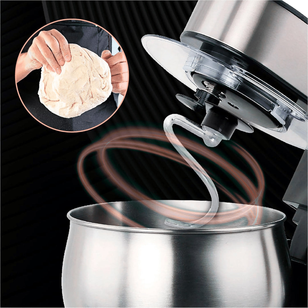 Amasadora Batidora Swiss Line/ 9 litros / 2800w Amasa, bate y mezcla / Pantalla LCD par velocidades y temporizador