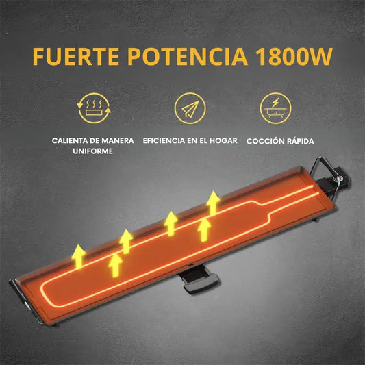 Plancha eléctrica de 90cm