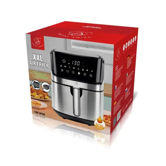 Freidora de Aire sin aceite 6.5 Litros / Potencia de 1700w / Temperatura regulable 80-200ºC /Multifunción 8 programas