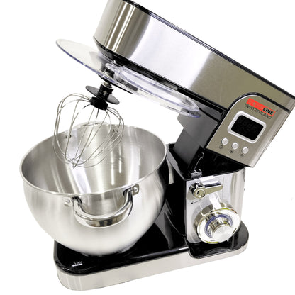 Amasadora Batidora Swiss Line/ 9 litros / 2800w Amasa, bate y mezcla / Pantalla LCD par velocidades y temporizador