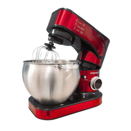 Amasadora Batidora Eisenbach 12 L – 12 Velocidades, Pantalla Táctil led, bol de 12L acero inoxidable, Potente Motor 2800W y Accesorios Incluidos.