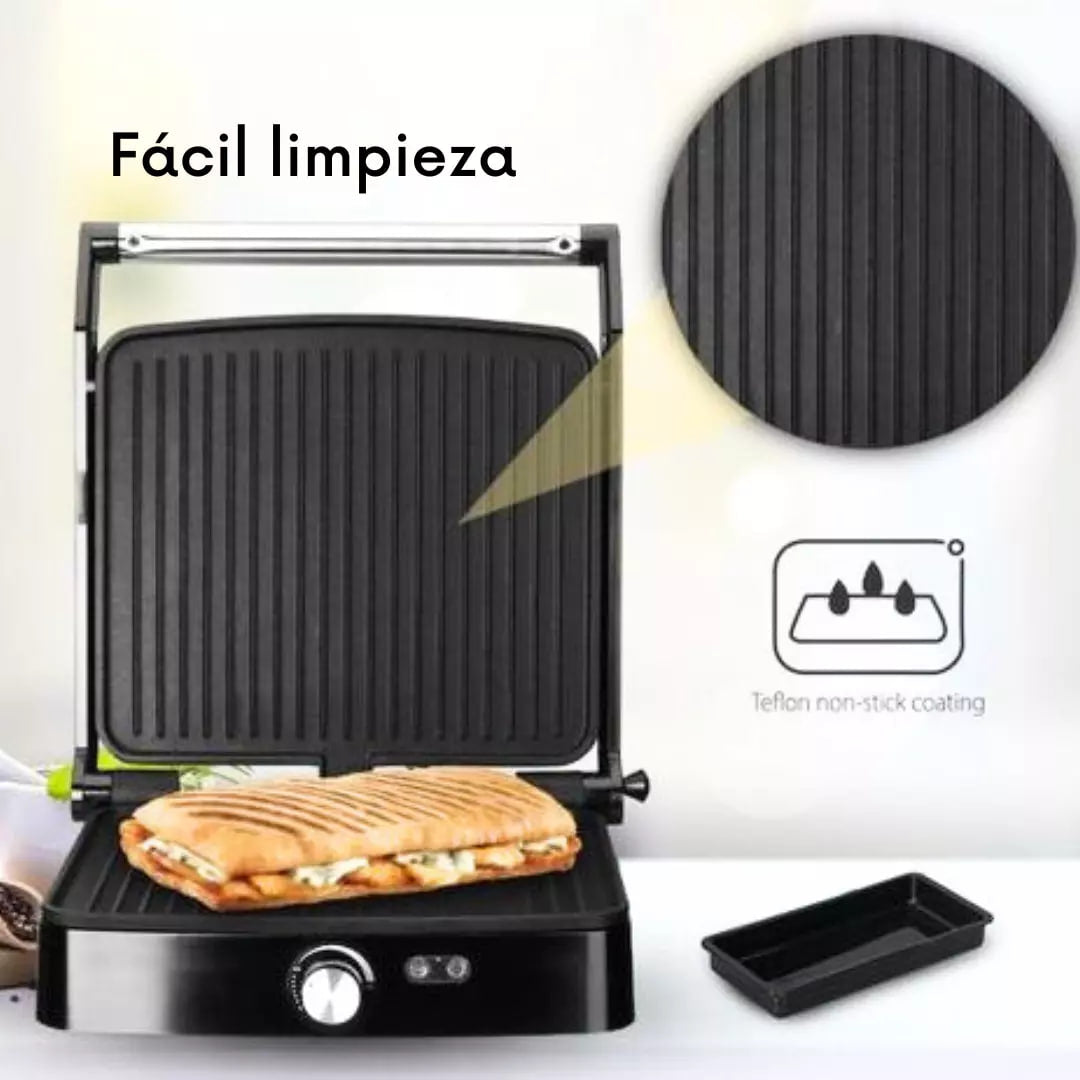 Plancha Grill Panini EISENBACH Potencia 2000 W
