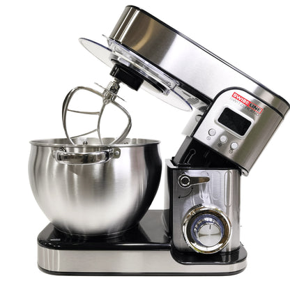 Amasadora Batidora Swiss Line/ 9 litros / 2800w Amasa, bate y mezcla / Pantalla LCD par velocidades y temporizador